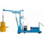 Custom Floor Crane – Reverse with Winch