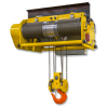 Wire Roe Hoist for Low Headroom Applications