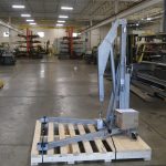 Stainless Steel Floor Crane – Foldable
